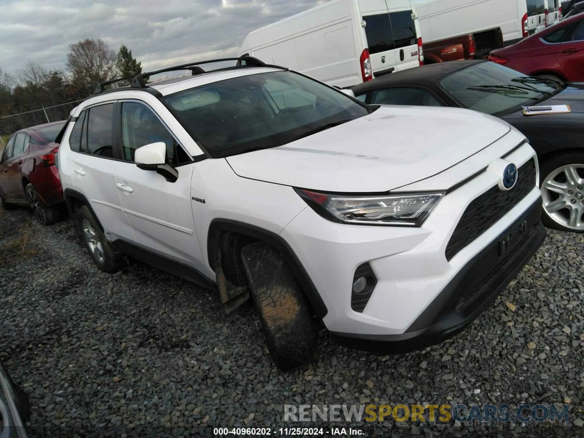 1 fotografías del automóvil dañado 2T3RWRFV8LW063540 TOYOTA RAV4 2020