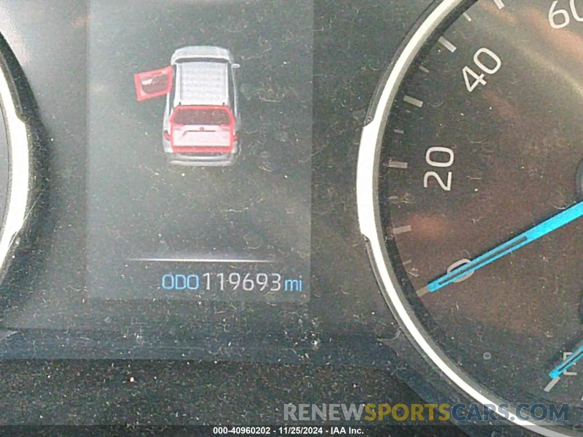 14 fotografías del automóvil dañado 2T3RWRFV8LW063540 TOYOTA RAV4 2020