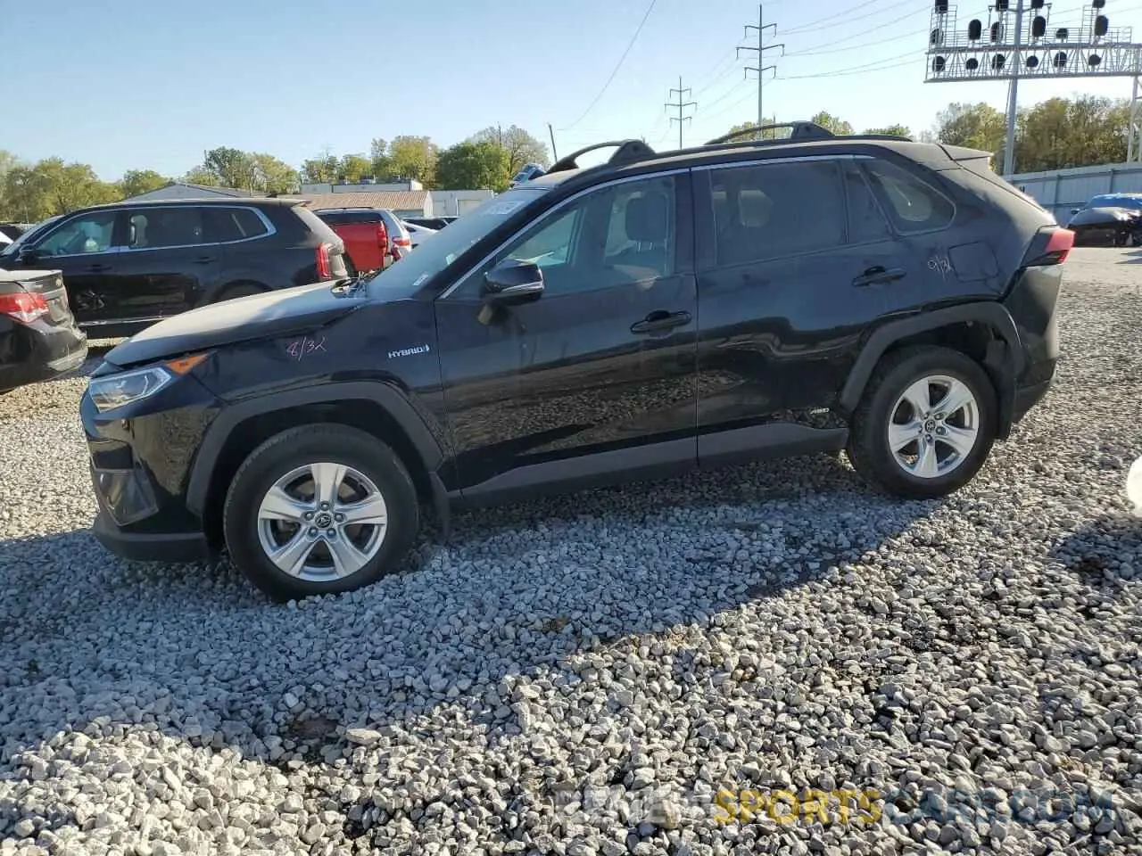 1 fotografías del automóvil dañado 2T3RWRFV9LW070724 TOYOTA RAV4 2020