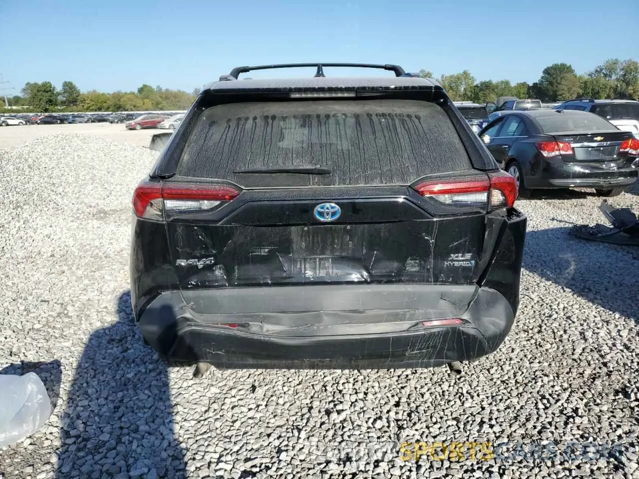 6 fotografías del automóvil dañado 2T3RWRFV9LW070724 TOYOTA RAV4 2020