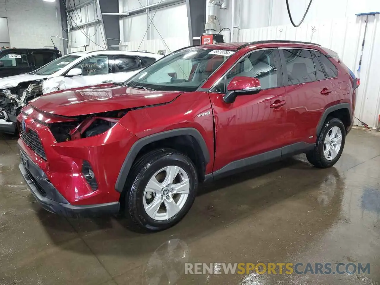 1 fotografías del automóvil dañado 2T3RWRFV9LW095056 TOYOTA RAV4 2020