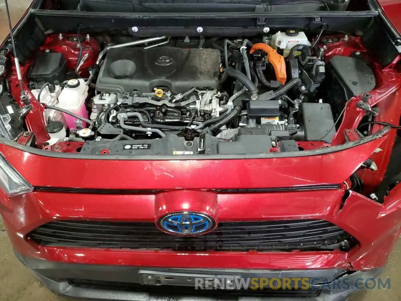11 fotografías del automóvil dañado 2T3RWRFV9LW095056 TOYOTA RAV4 2020