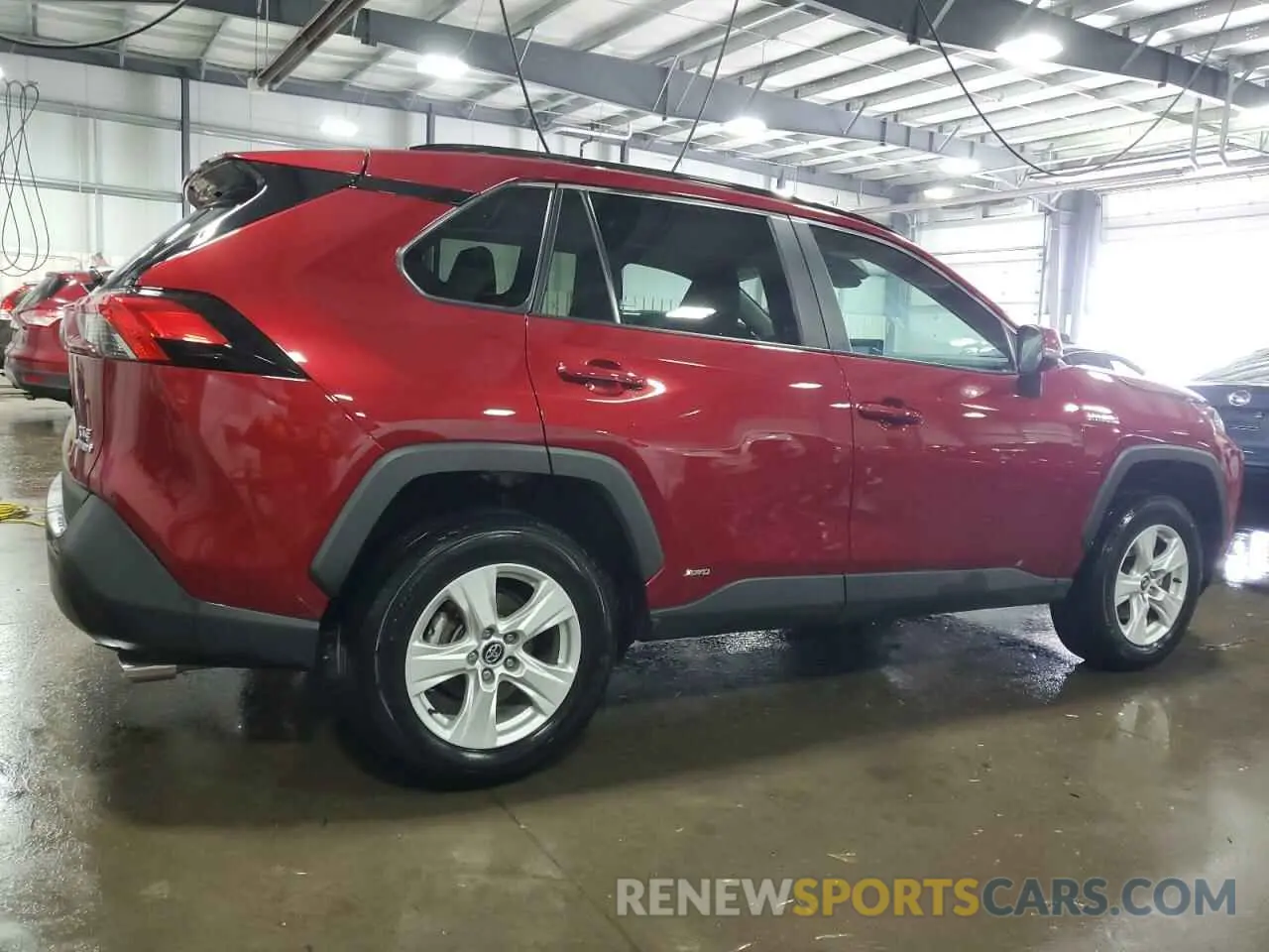 3 fotografías del automóvil dañado 2T3RWRFV9LW095056 TOYOTA RAV4 2020