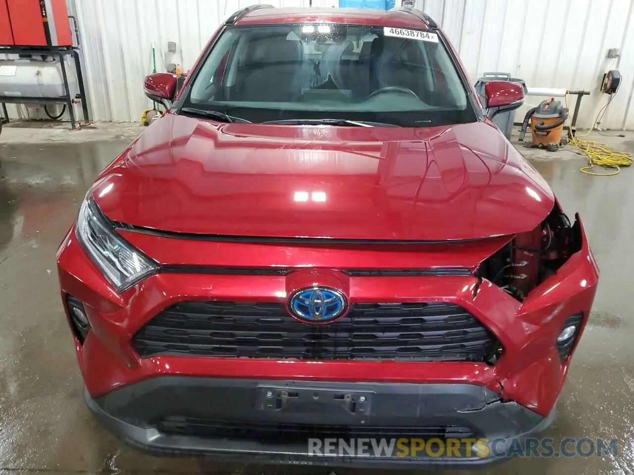 5 fotografías del automóvil dañado 2T3RWRFV9LW095056 TOYOTA RAV4 2020