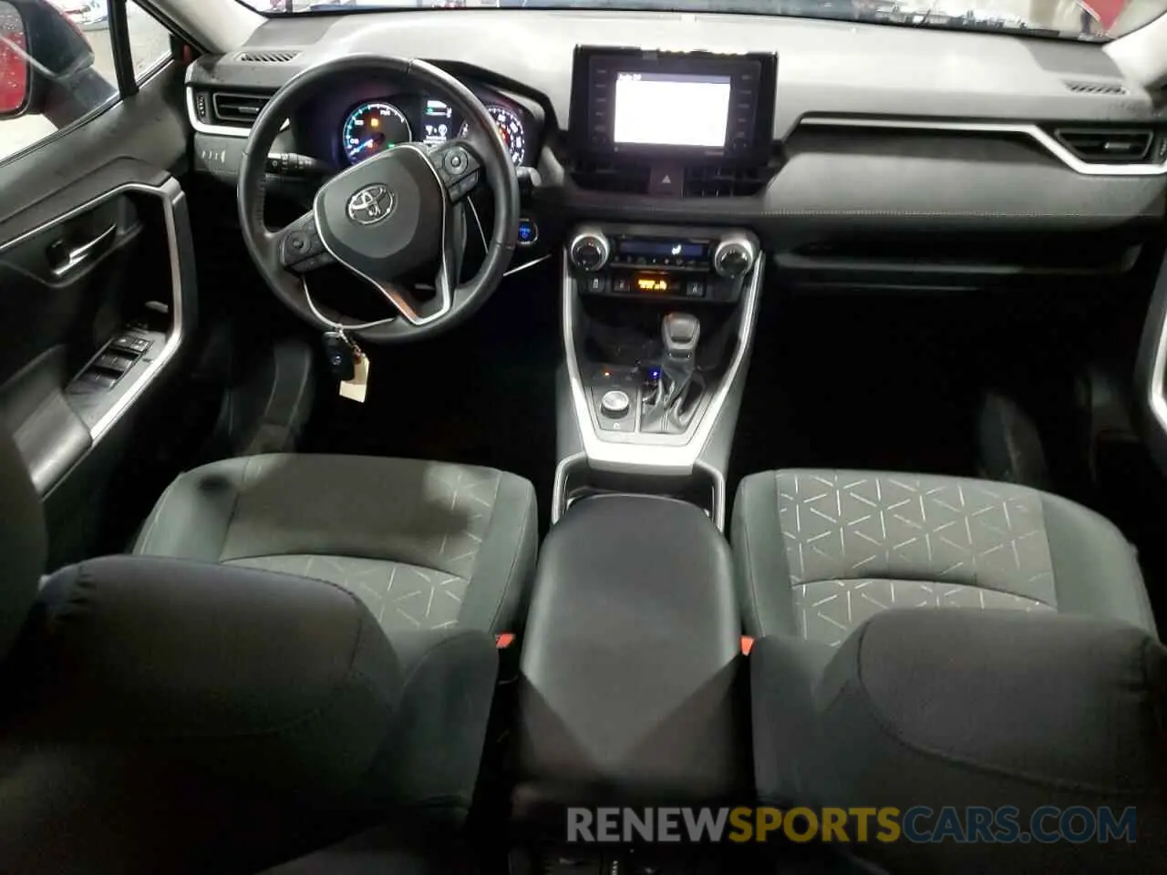 8 fotografías del automóvil dañado 2T3RWRFV9LW095056 TOYOTA RAV4 2020