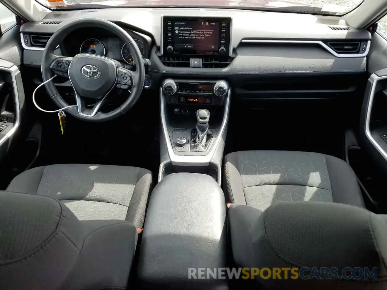 8 fotografías del automóvil dañado 2T3RWRFVXLW062485 TOYOTA RAV4 2020