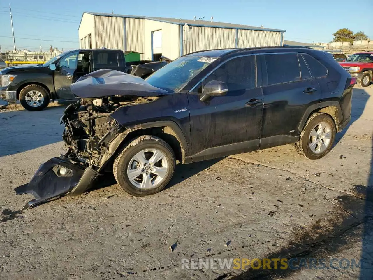 1 fotografías del automóvil dañado 2T3RWRFVXLW083045 TOYOTA RAV4 2020