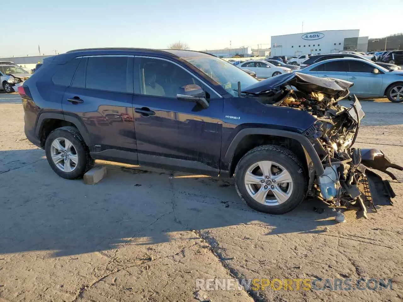 4 fotografías del automóvil dañado 2T3RWRFVXLW083045 TOYOTA RAV4 2020