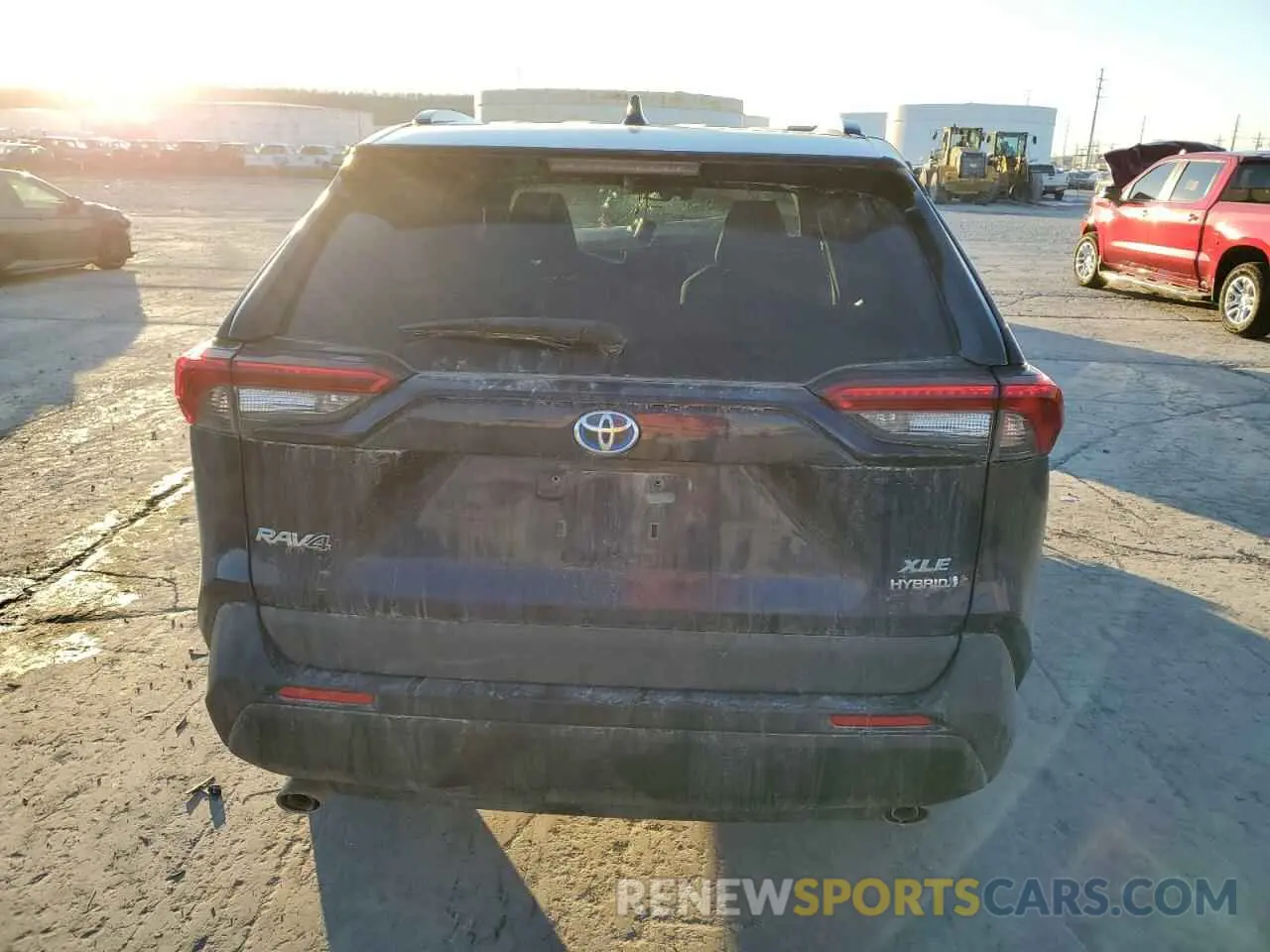6 fotografías del automóvil dañado 2T3RWRFVXLW083045 TOYOTA RAV4 2020