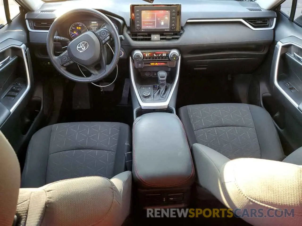 8 fotografías del automóvil dañado 2T3RWRFVXLW083045 TOYOTA RAV4 2020