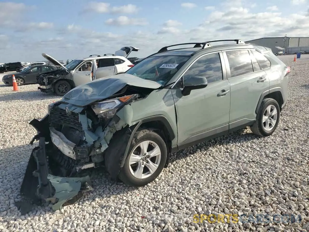 1 fotografías del automóvil dañado 2T3W1RFV0LC039476 TOYOTA RAV4 2020