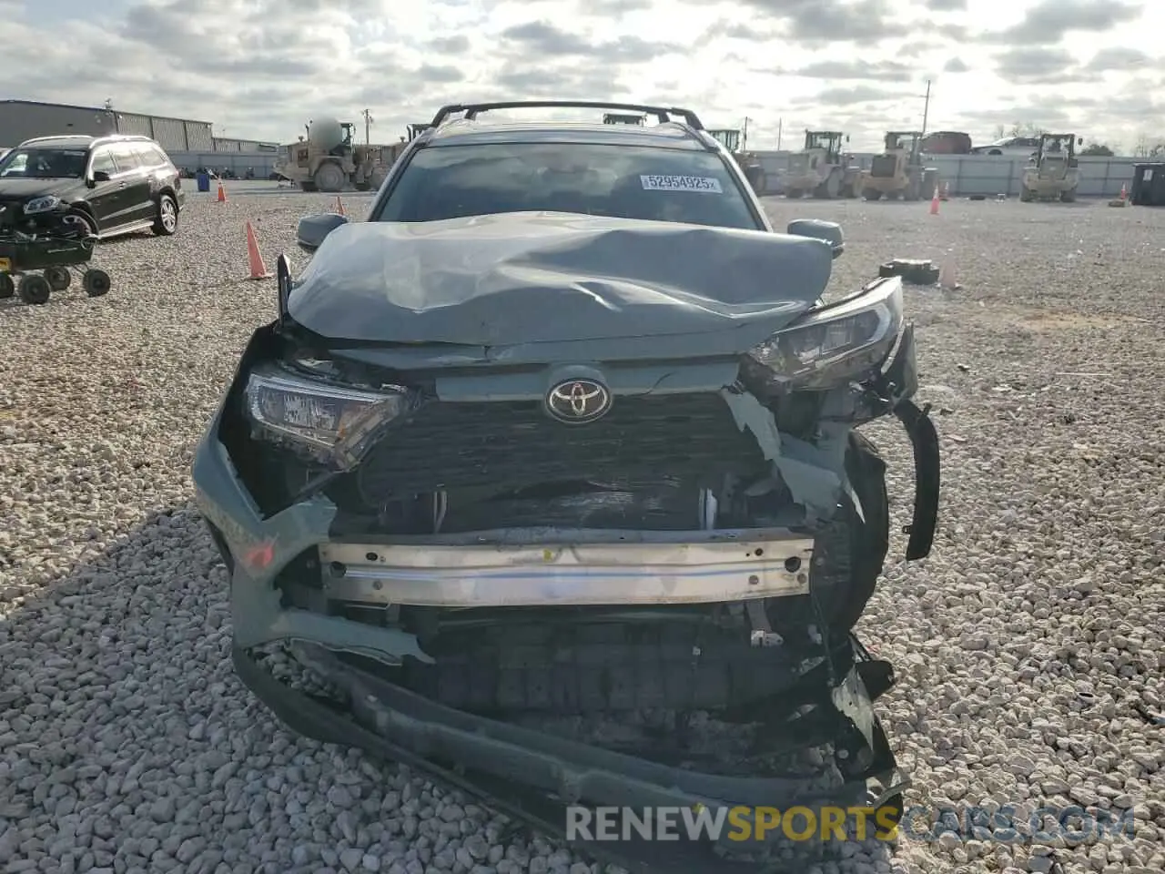 5 fotografías del automóvil dañado 2T3W1RFV0LC039476 TOYOTA RAV4 2020