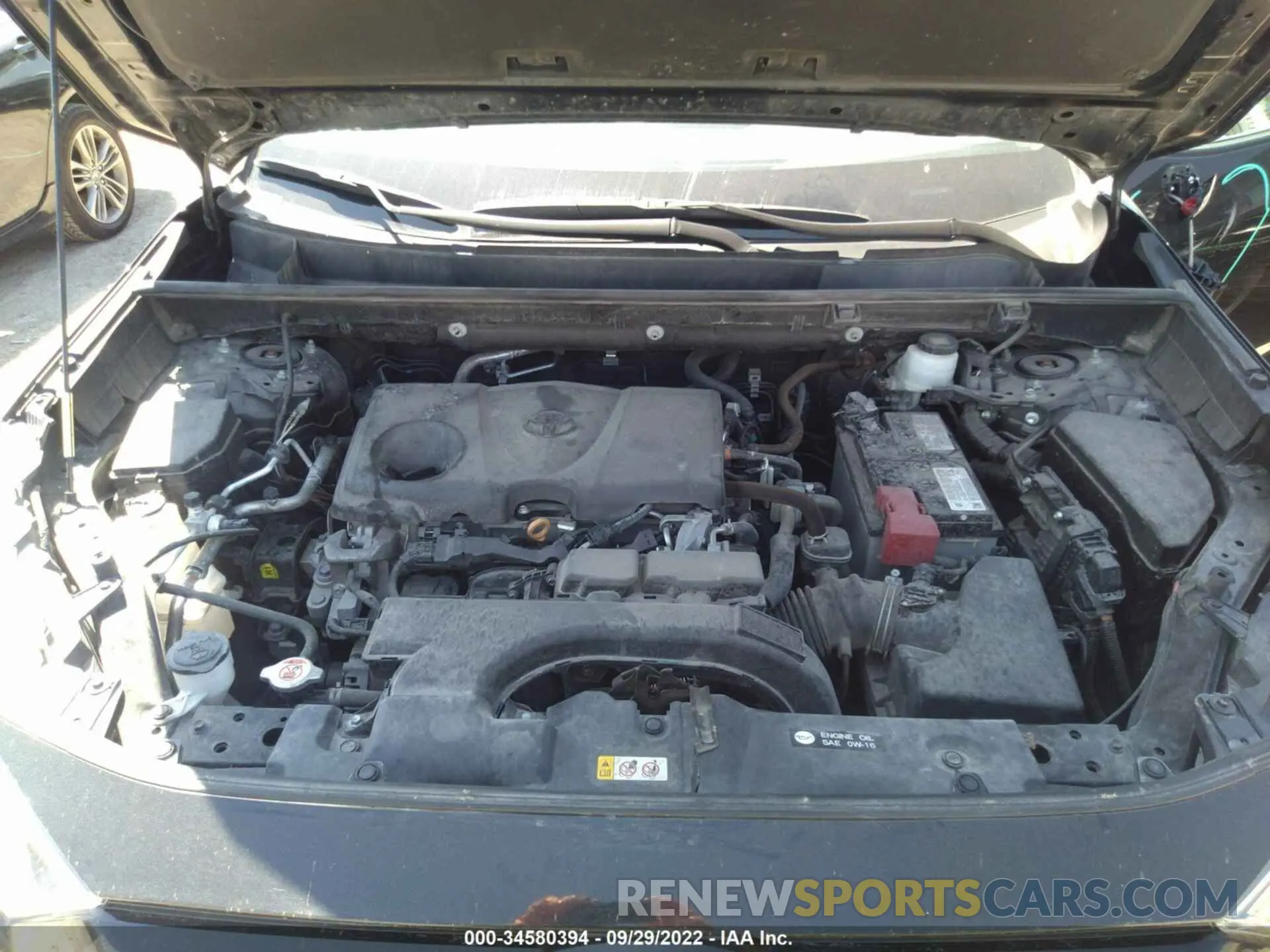 10 fotografías del automóvil dañado 2T3W1RFV0LC049988 TOYOTA RAV4 2020