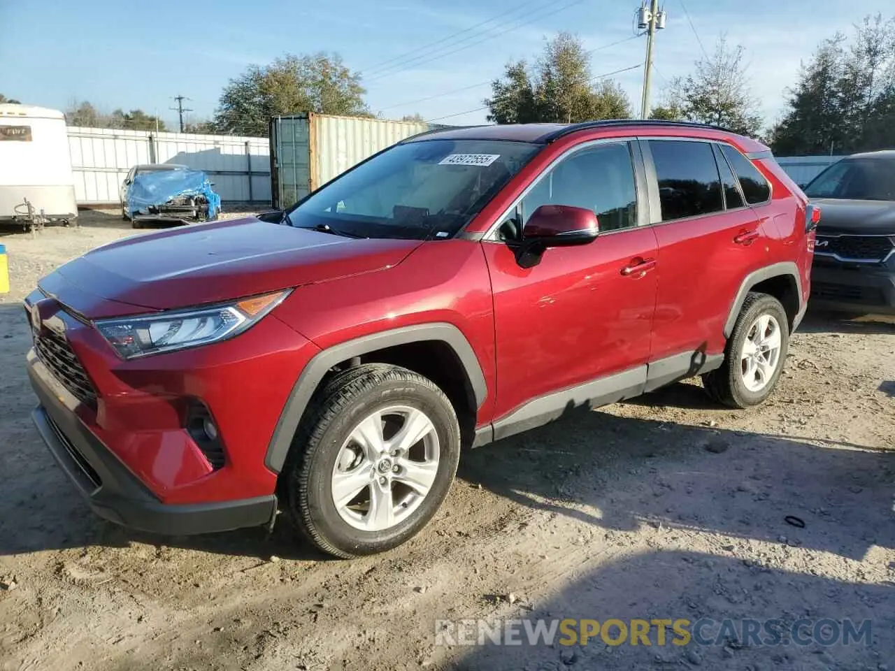 1 fotografías del automóvil dañado 2T3W1RFV0LW059760 TOYOTA RAV4 2020