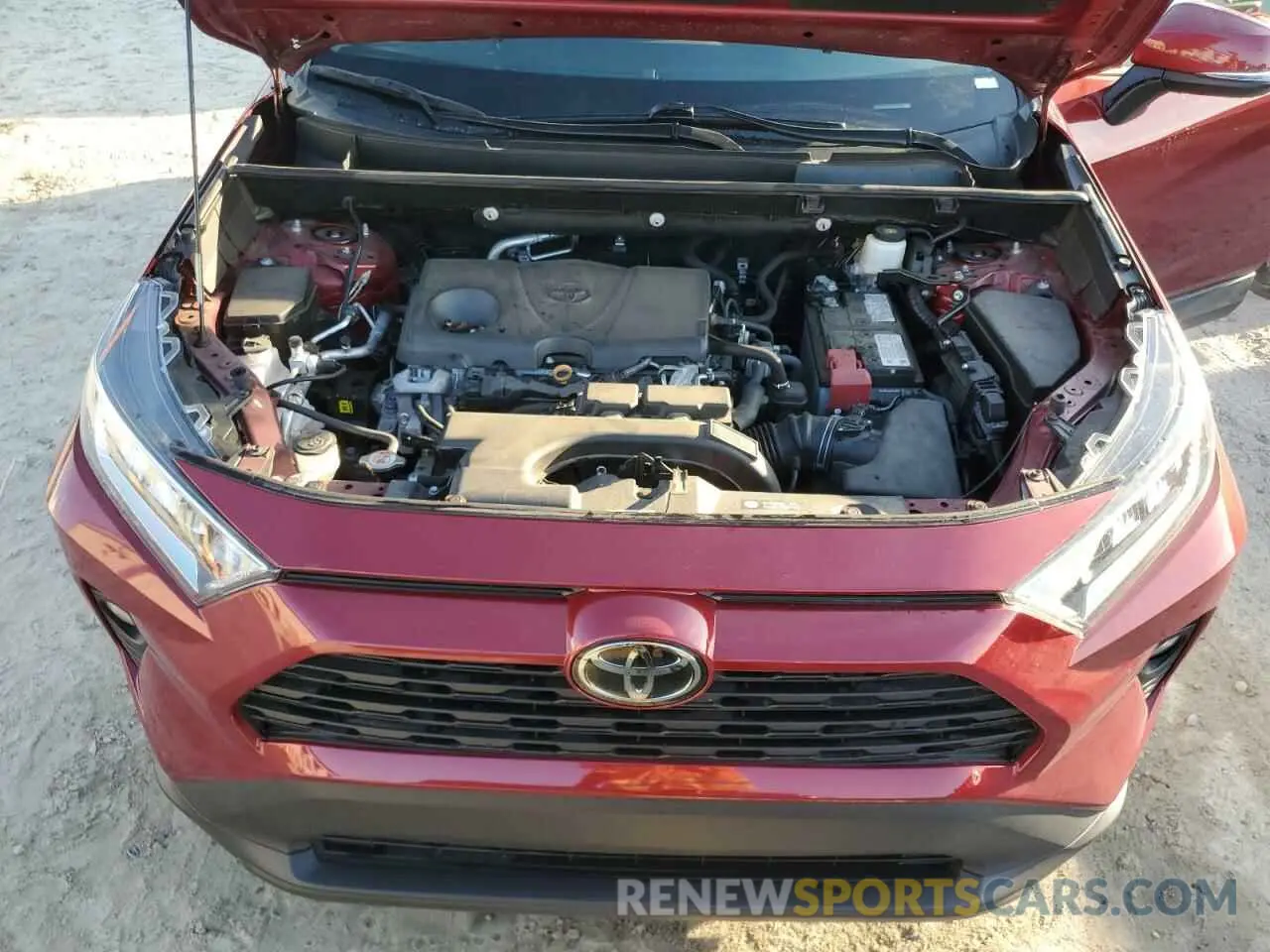 12 fotografías del automóvil dañado 2T3W1RFV0LW059760 TOYOTA RAV4 2020