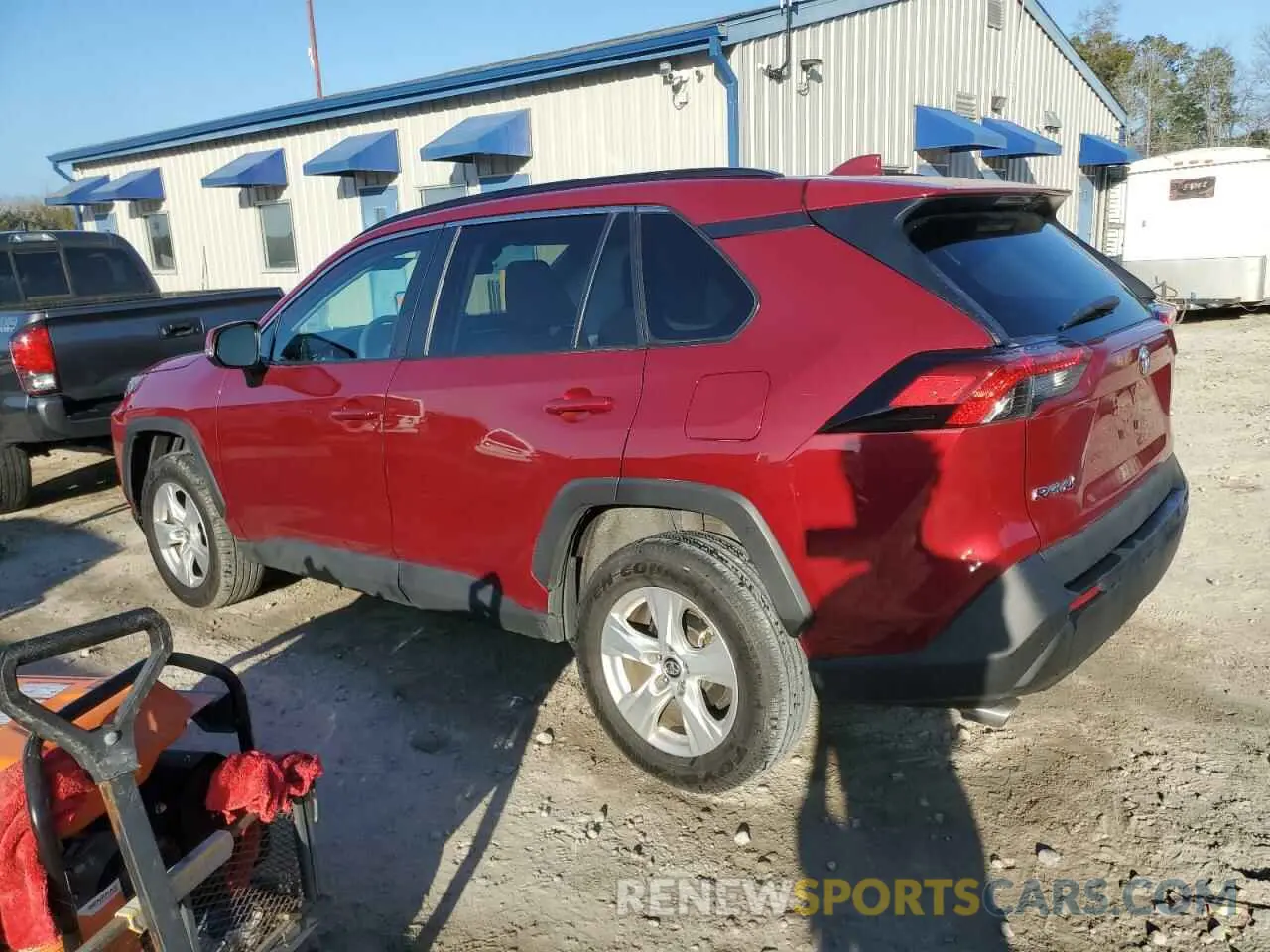 2 fotografías del automóvil dañado 2T3W1RFV0LW059760 TOYOTA RAV4 2020