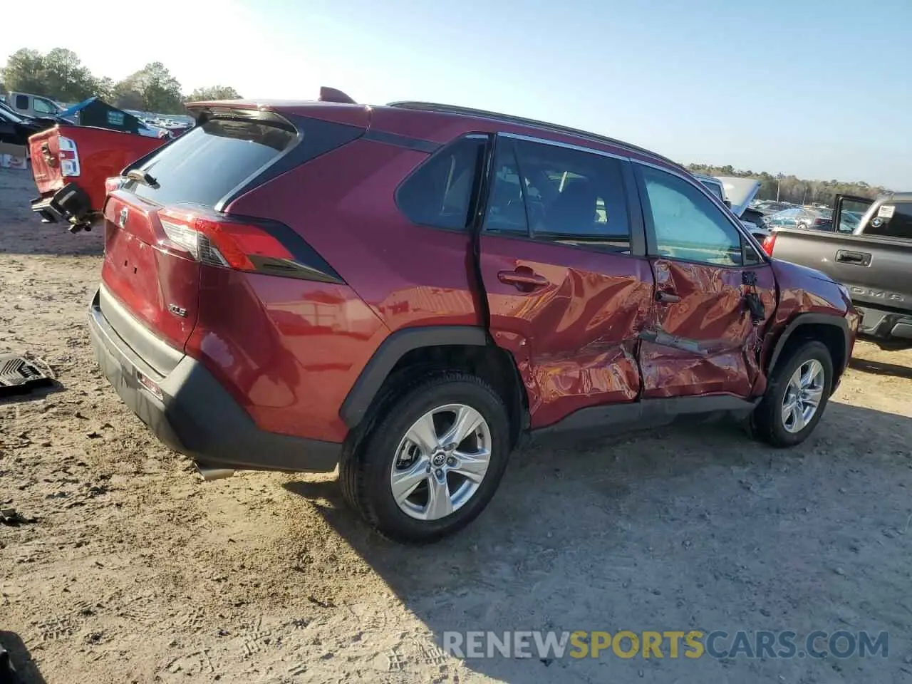 3 fotografías del automóvil dañado 2T3W1RFV0LW059760 TOYOTA RAV4 2020