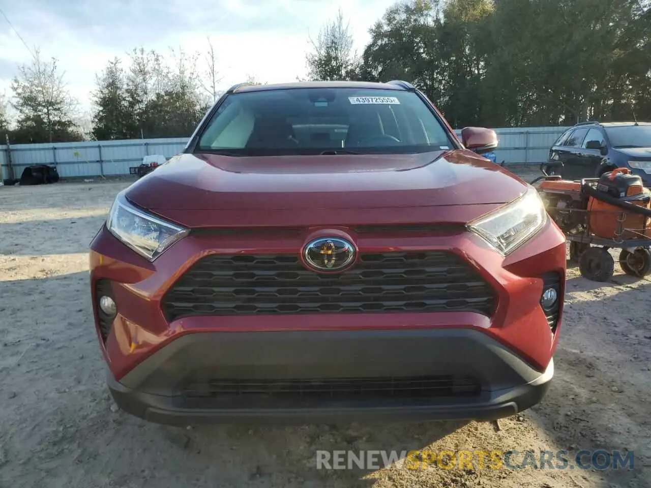 5 fotografías del automóvil dañado 2T3W1RFV0LW059760 TOYOTA RAV4 2020