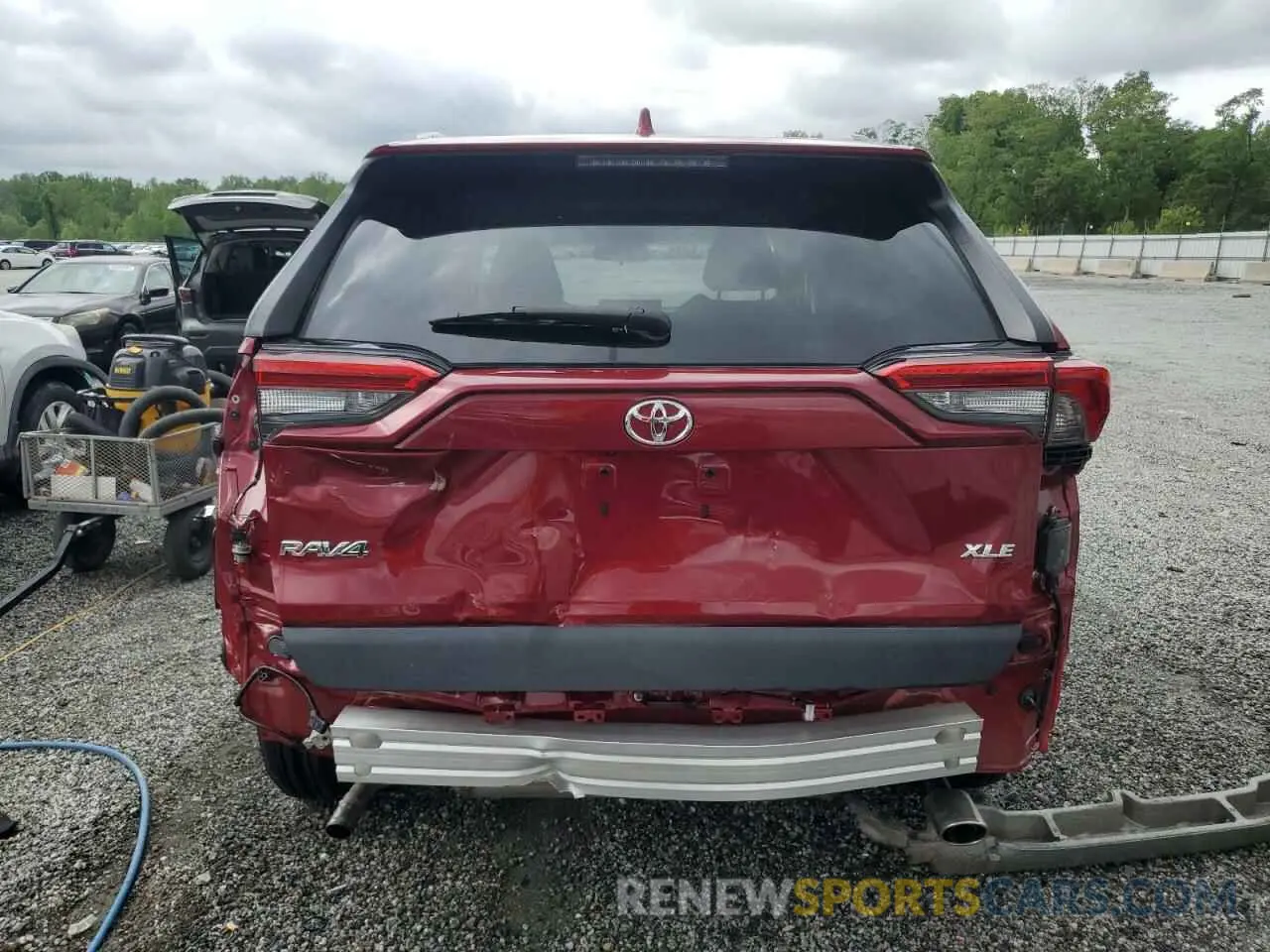 6 fotografías del automóvil dañado 2T3W1RFV0LW064022 TOYOTA RAV4 2020
