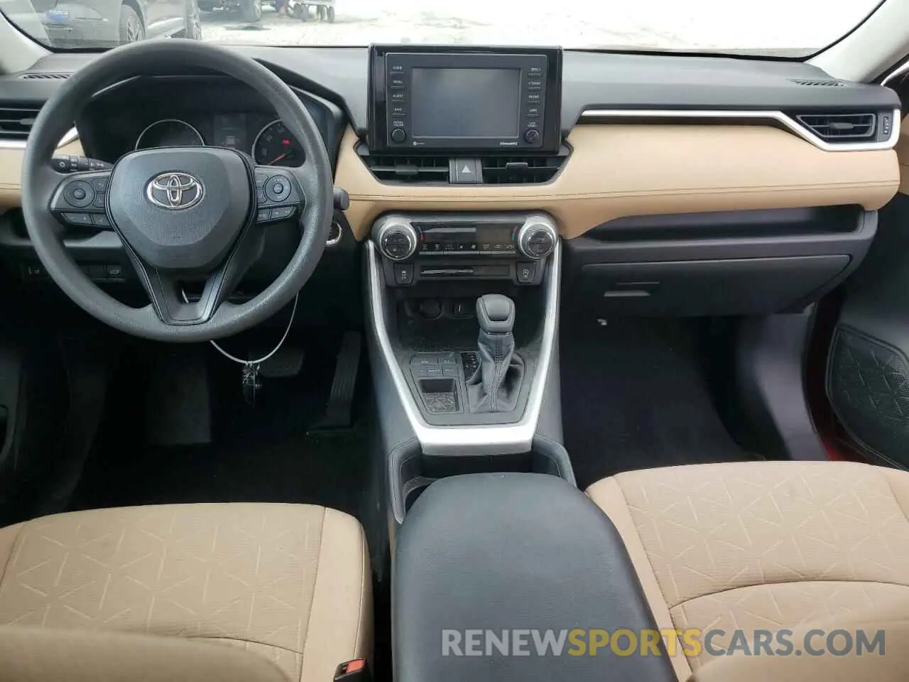 8 fotografías del automóvil dañado 2T3W1RFV0LW064022 TOYOTA RAV4 2020