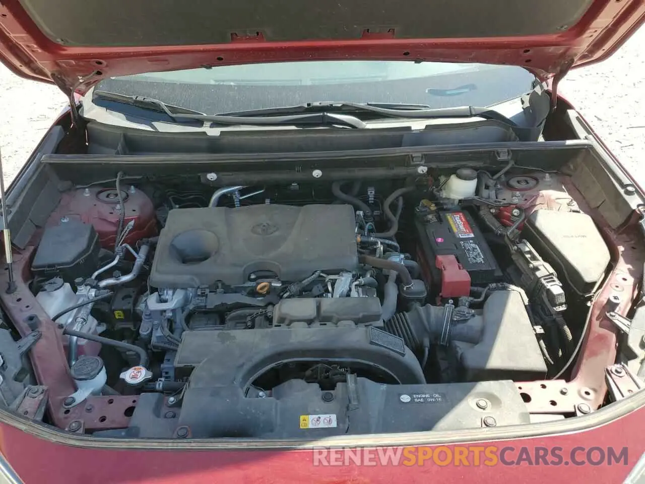 11 fotografías del automóvil dañado 2T3W1RFV0LW073237 TOYOTA RAV4 2020