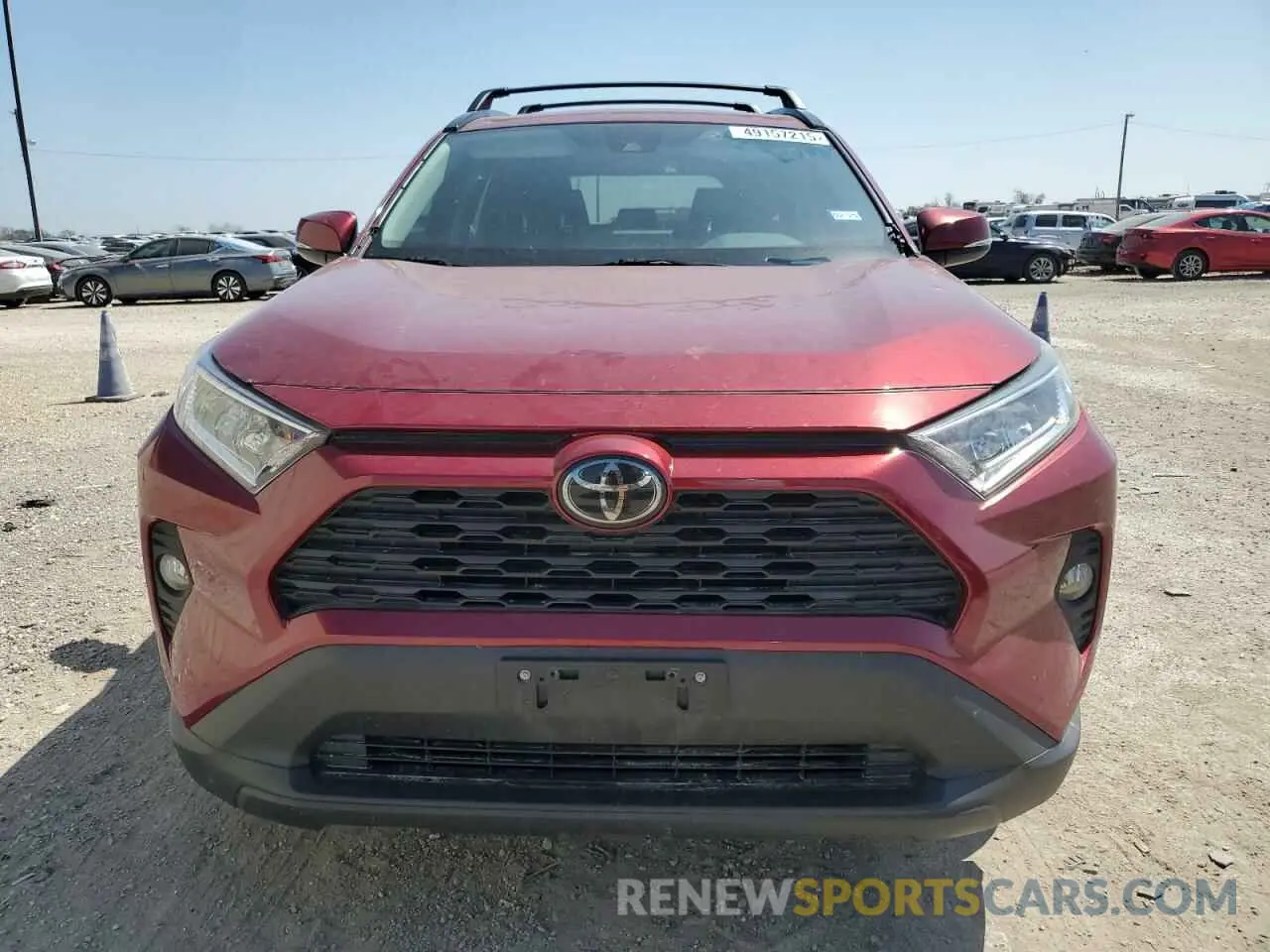 5 fotografías del automóvil dañado 2T3W1RFV0LW073237 TOYOTA RAV4 2020