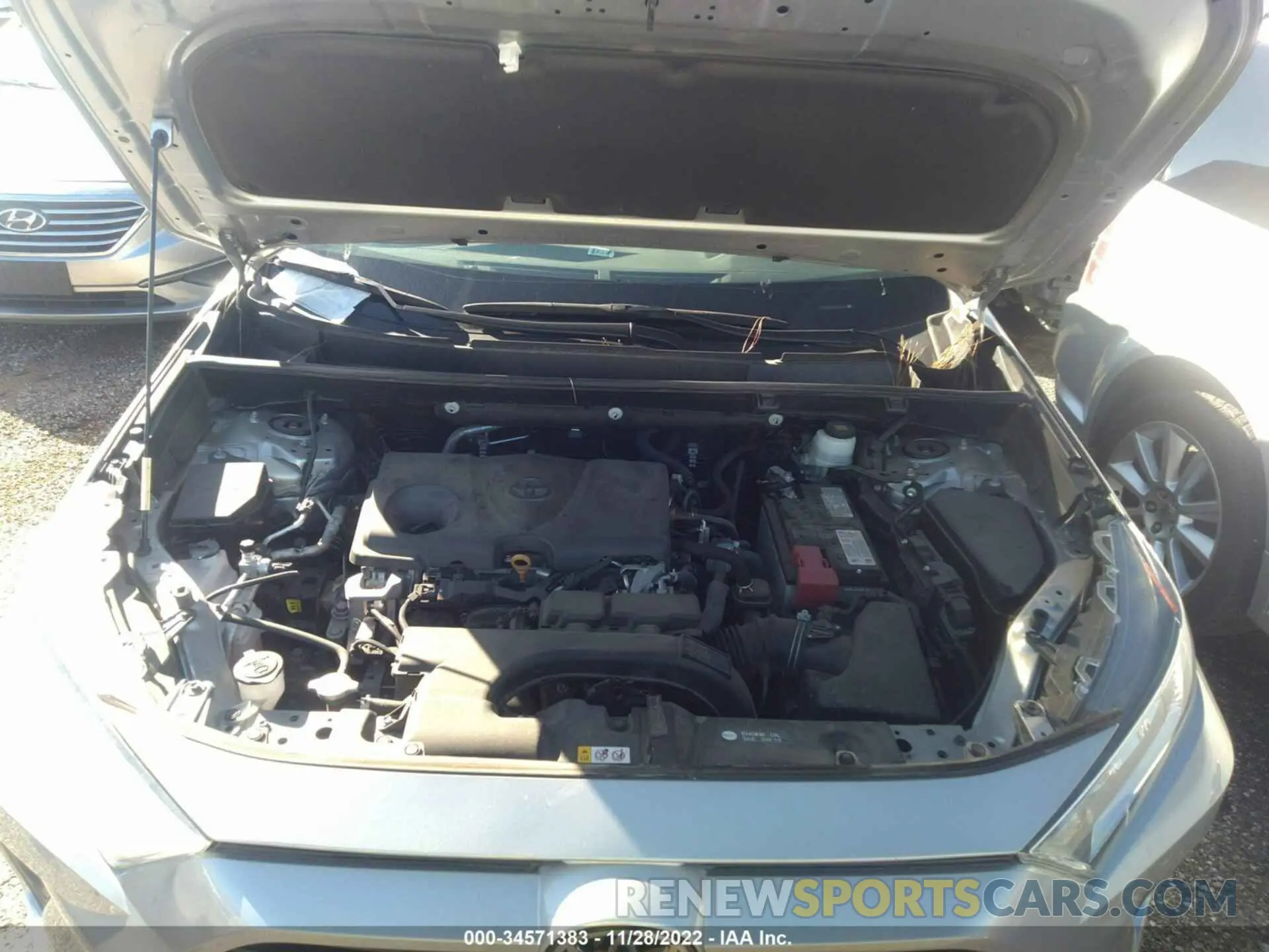 10 fotografías del automóvil dañado 2T3W1RFV0LW089017 TOYOTA RAV4 2020