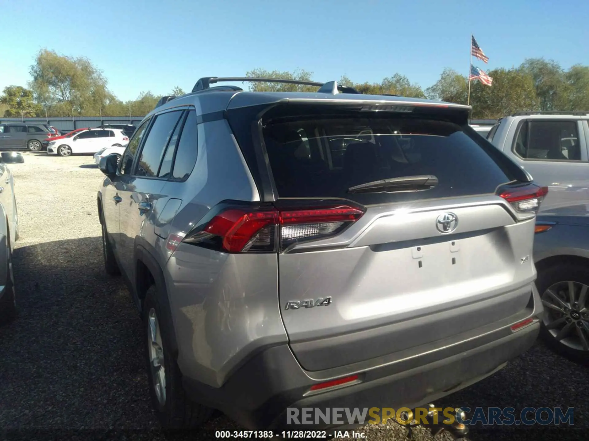 3 fotografías del automóvil dañado 2T3W1RFV0LW089017 TOYOTA RAV4 2020