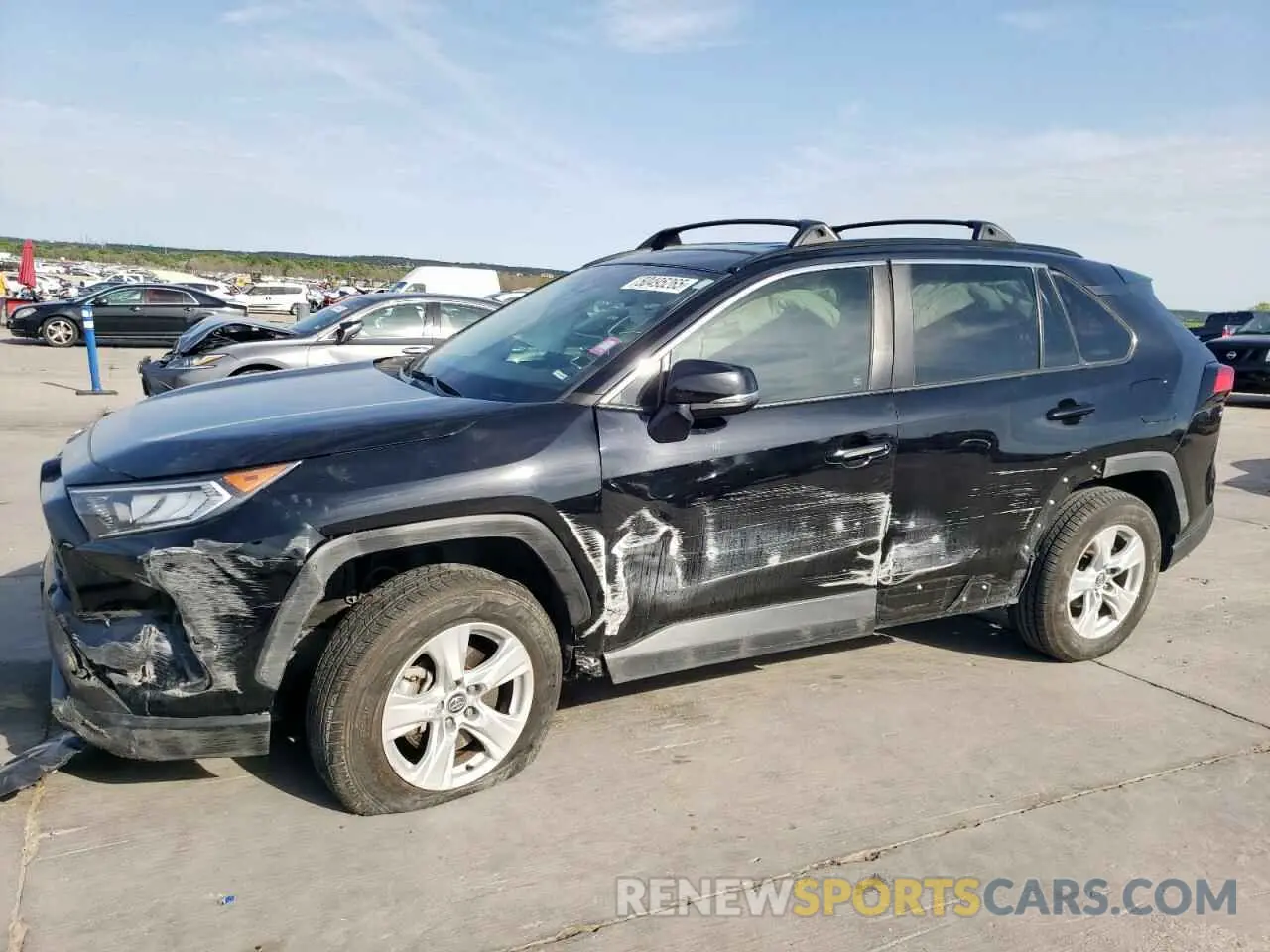 1 fotografías del automóvil dañado 2T3W1RFV0LW102364 TOYOTA RAV4 2020