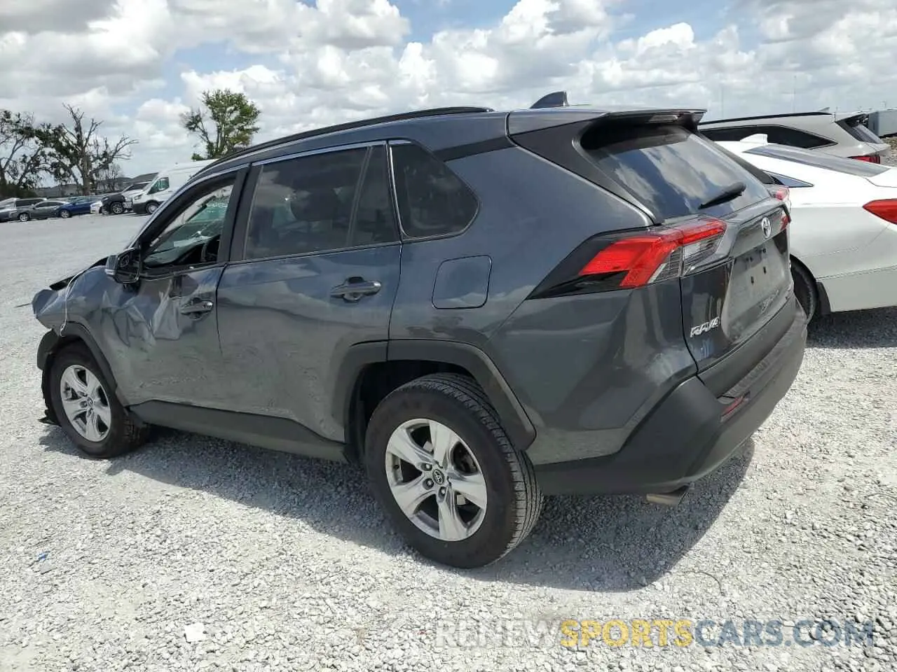 2 fotografías del automóvil dañado 2T3W1RFV1LC050812 TOYOTA RAV4 2020