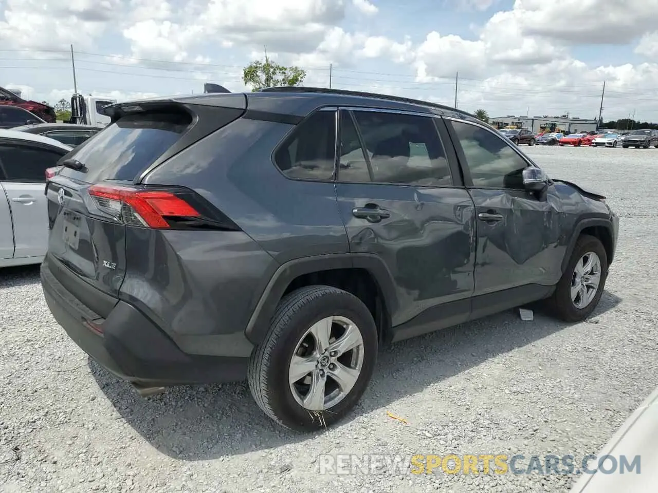 3 fotografías del automóvil dañado 2T3W1RFV1LC050812 TOYOTA RAV4 2020