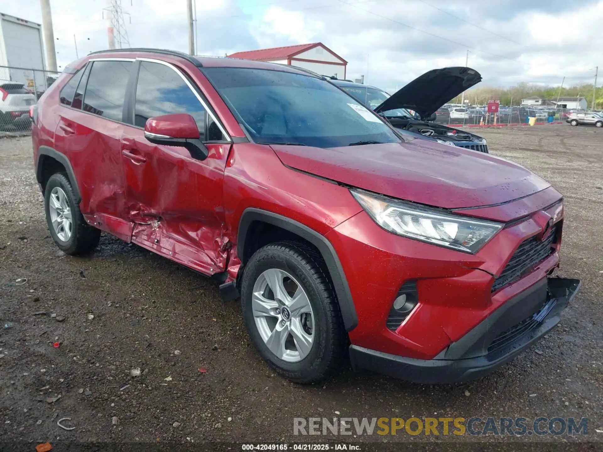 1 fotografías del automóvil dañado 2T3W1RFV1LC052043 TOYOTA RAV4 2020