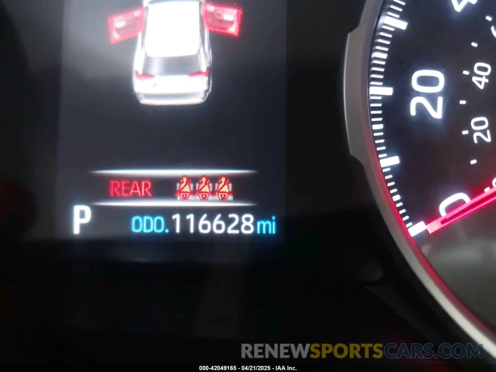15 fotografías del automóvil dañado 2T3W1RFV1LC052043 TOYOTA RAV4 2020