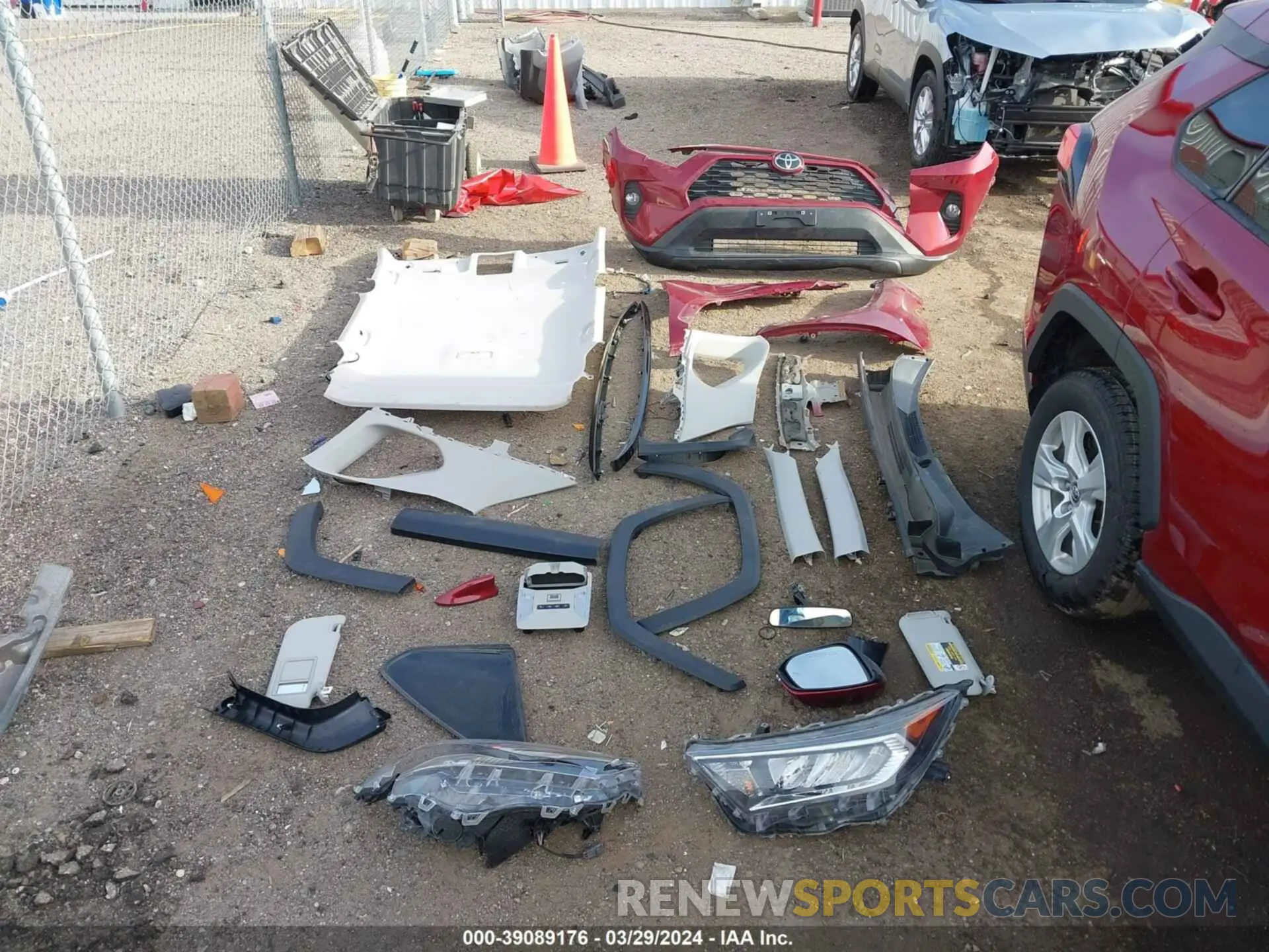 12 fotografías del automóvil dañado 2T3W1RFV1LC055184 TOYOTA RAV4 2020