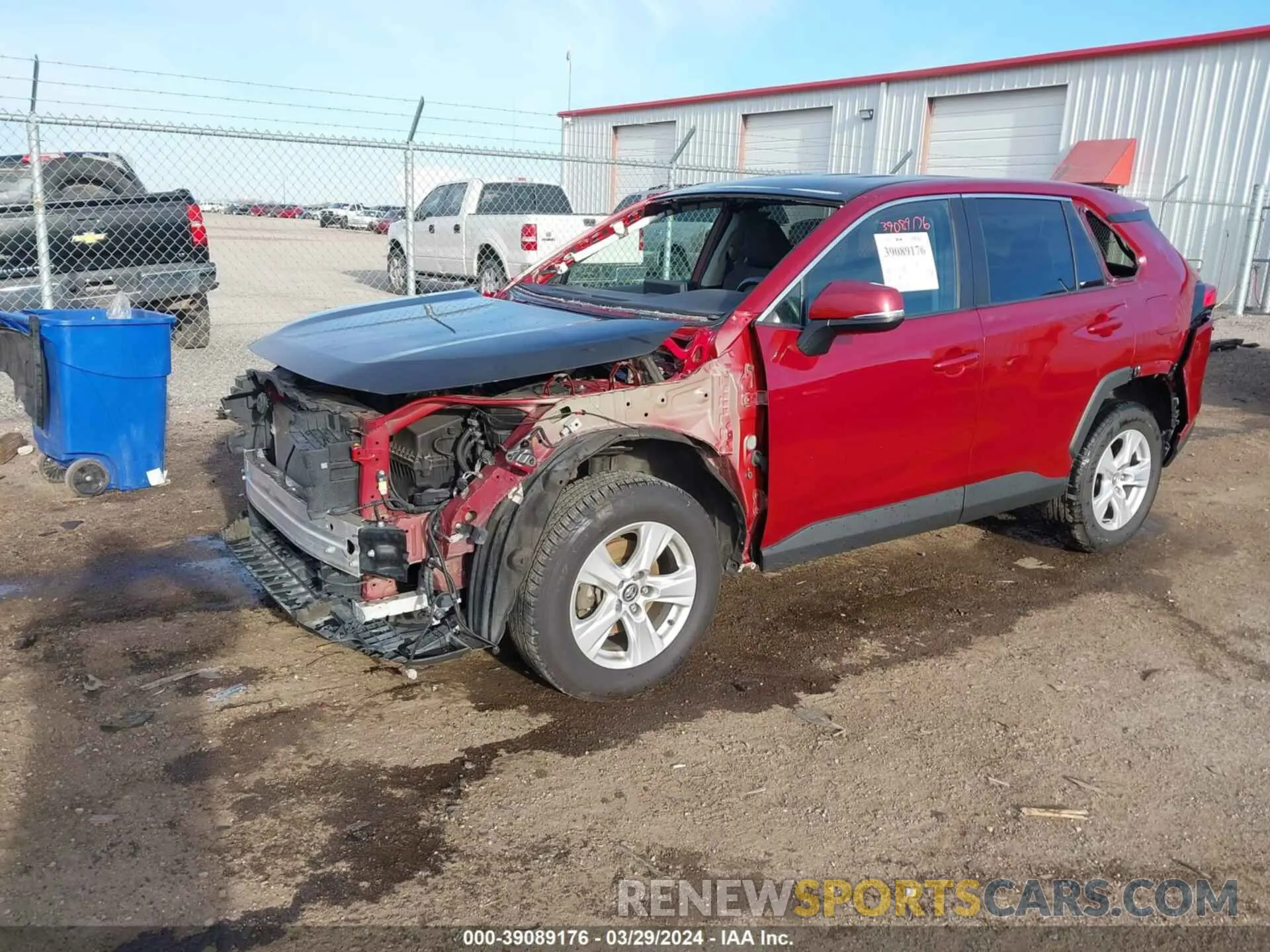 2 fotografías del automóvil dañado 2T3W1RFV1LC055184 TOYOTA RAV4 2020
