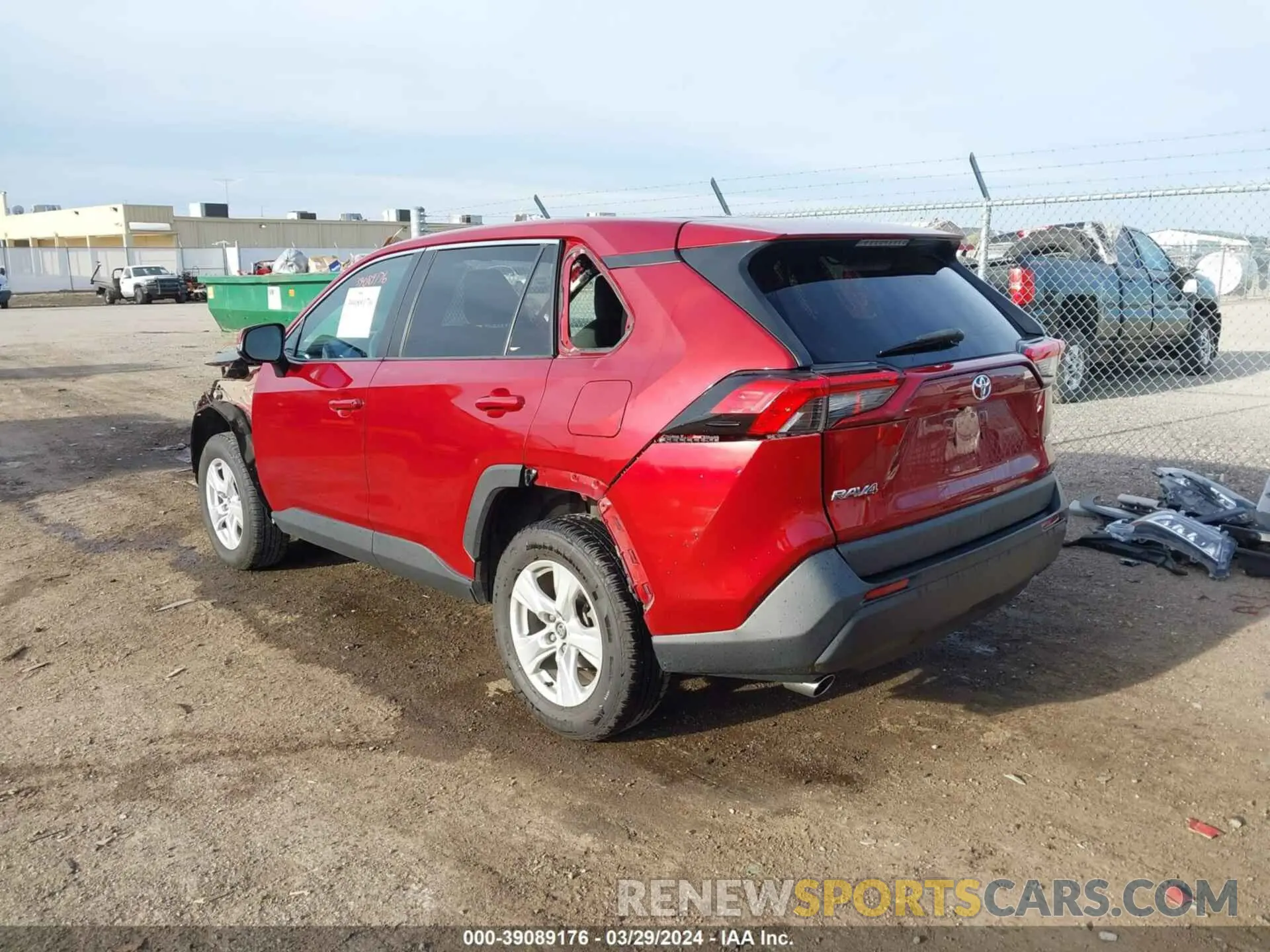 3 fotografías del automóvil dañado 2T3W1RFV1LC055184 TOYOTA RAV4 2020