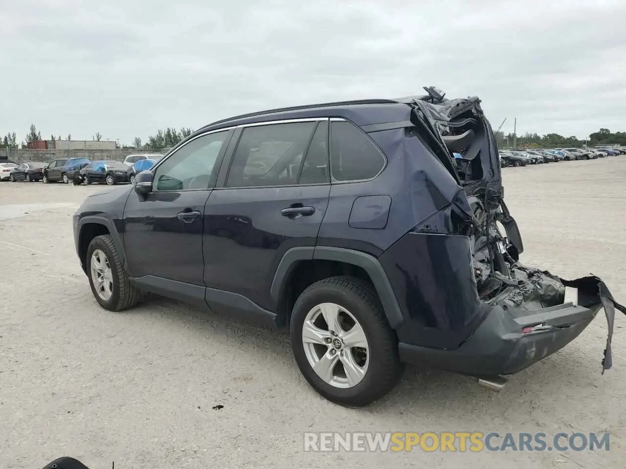 2 fotografías del automóvil dañado 2T3W1RFV1LC055220 TOYOTA RAV4 2020