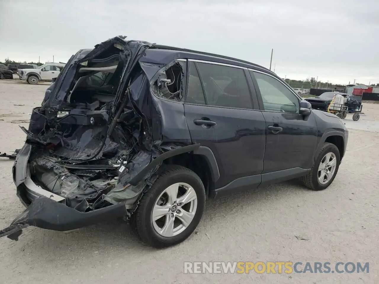 3 fotografías del automóvil dañado 2T3W1RFV1LC055220 TOYOTA RAV4 2020