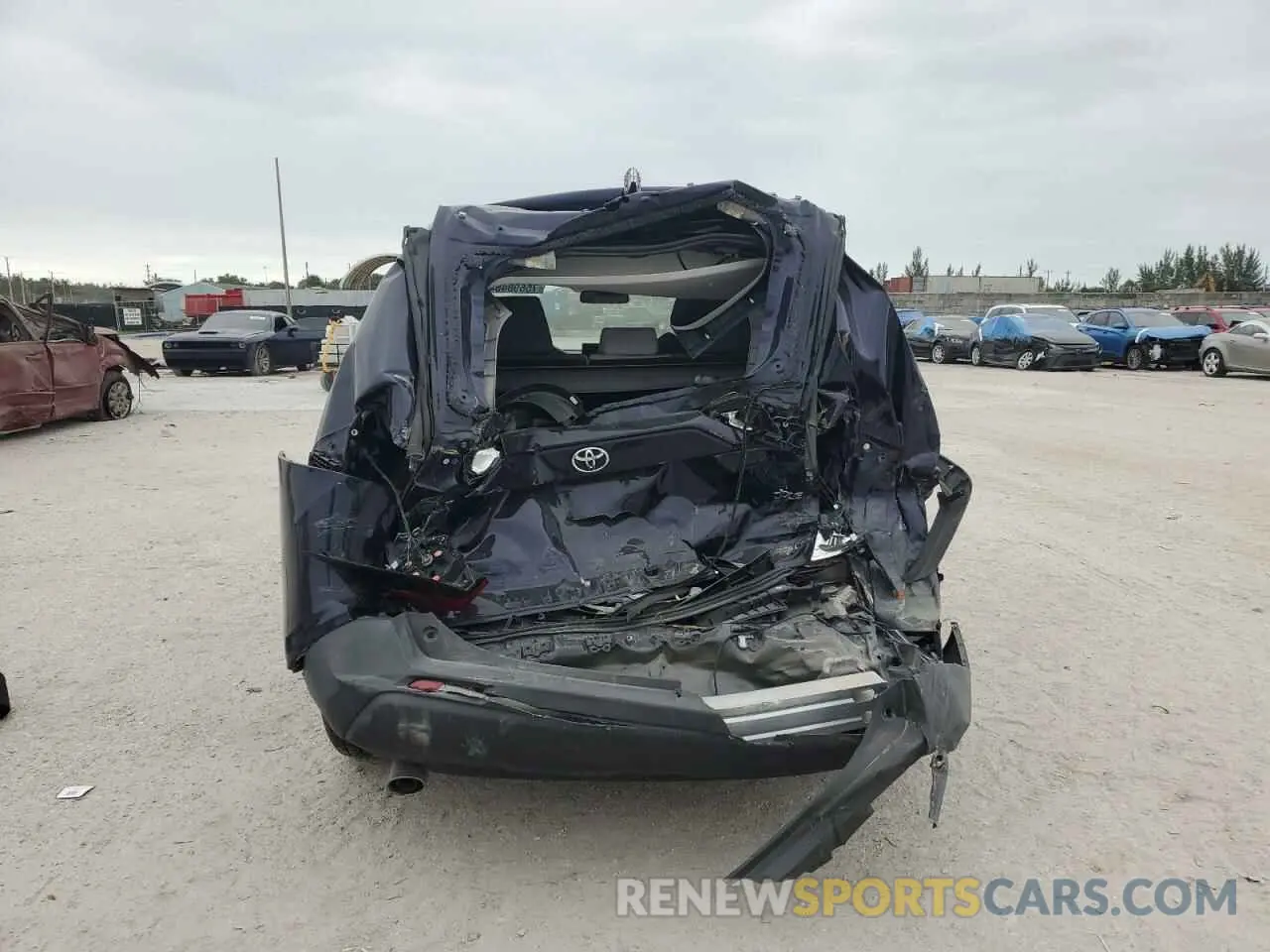 6 fotografías del automóvil dañado 2T3W1RFV1LC055220 TOYOTA RAV4 2020