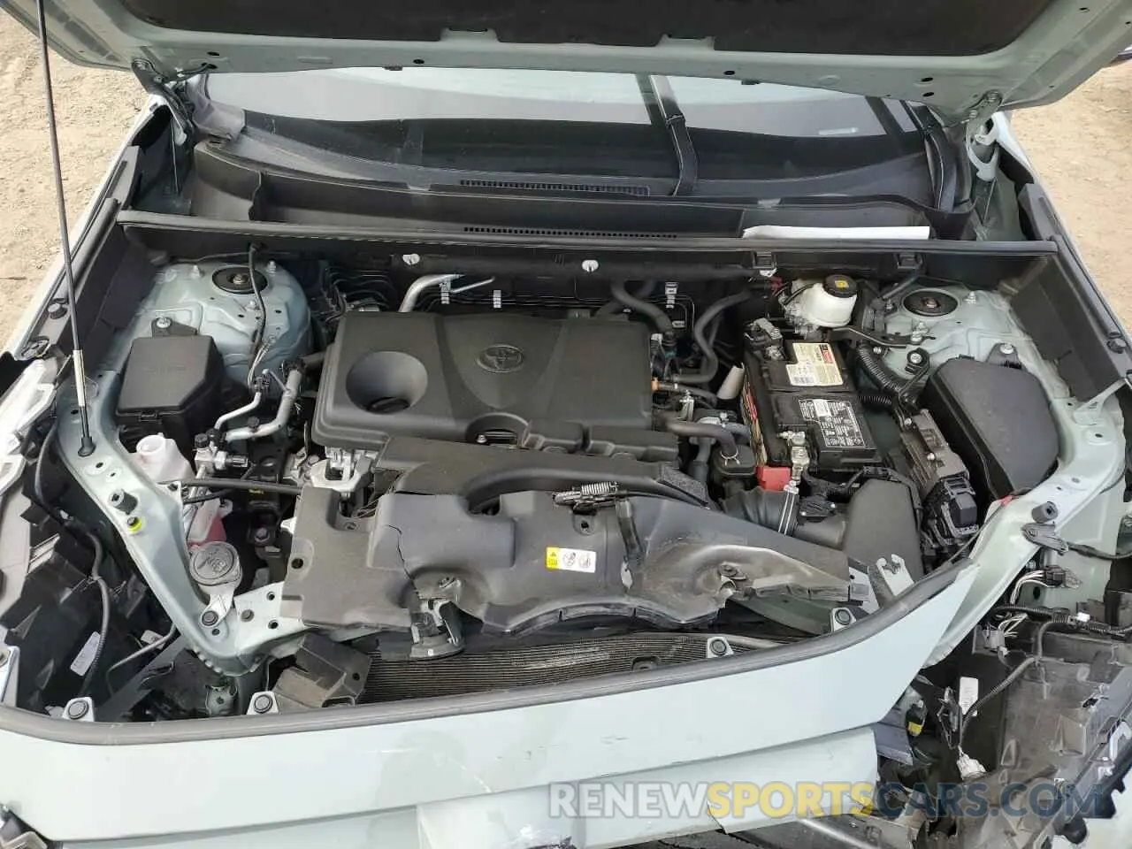 11 fotografías del automóvil dañado 2T3W1RFV1LC056819 TOYOTA RAV4 2020