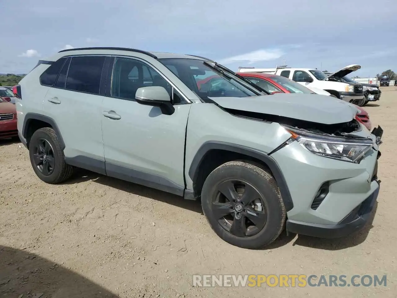 4 fotografías del automóvil dañado 2T3W1RFV1LC056819 TOYOTA RAV4 2020