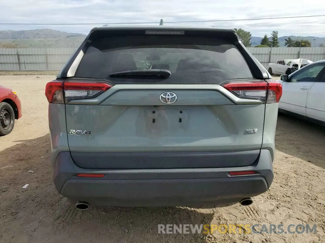 6 fotografías del automóvil dañado 2T3W1RFV1LC056819 TOYOTA RAV4 2020