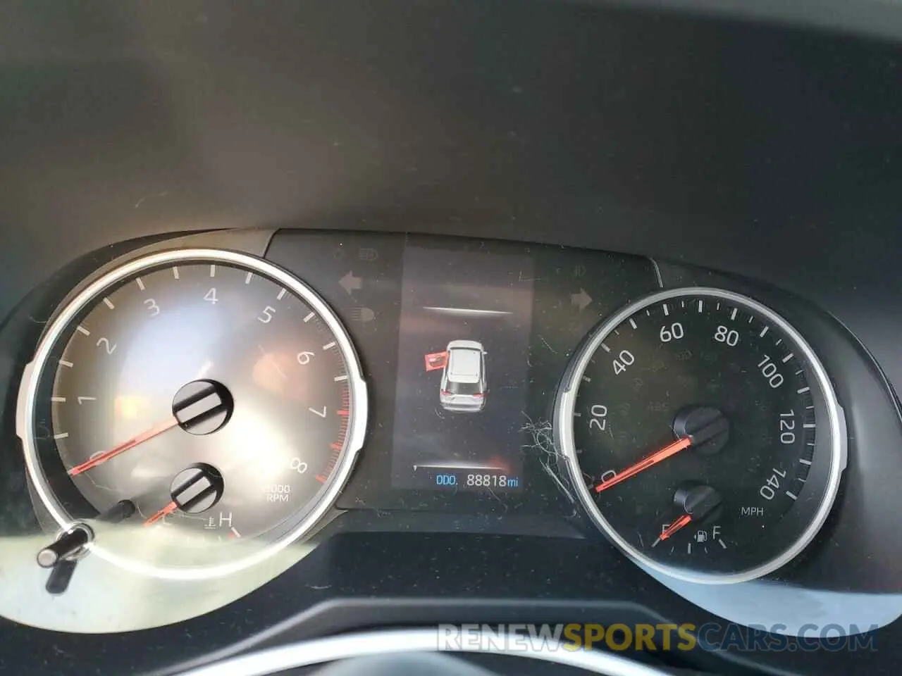 9 fotografías del automóvil dañado 2T3W1RFV1LC084071 TOYOTA RAV4 2020