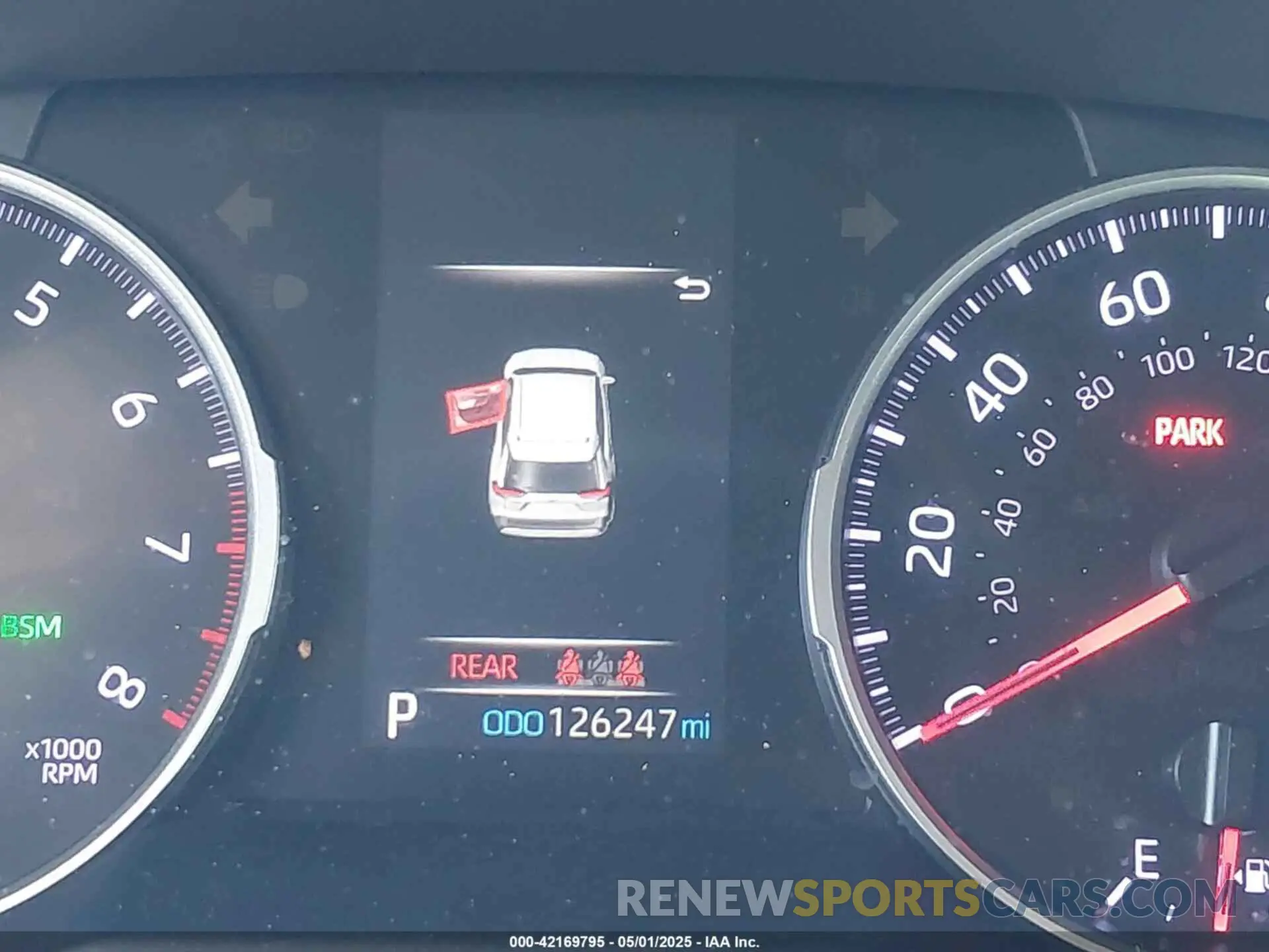 7 fotografías del automóvil dañado 2T3W1RFV1LW079645 TOYOTA RAV4 2020