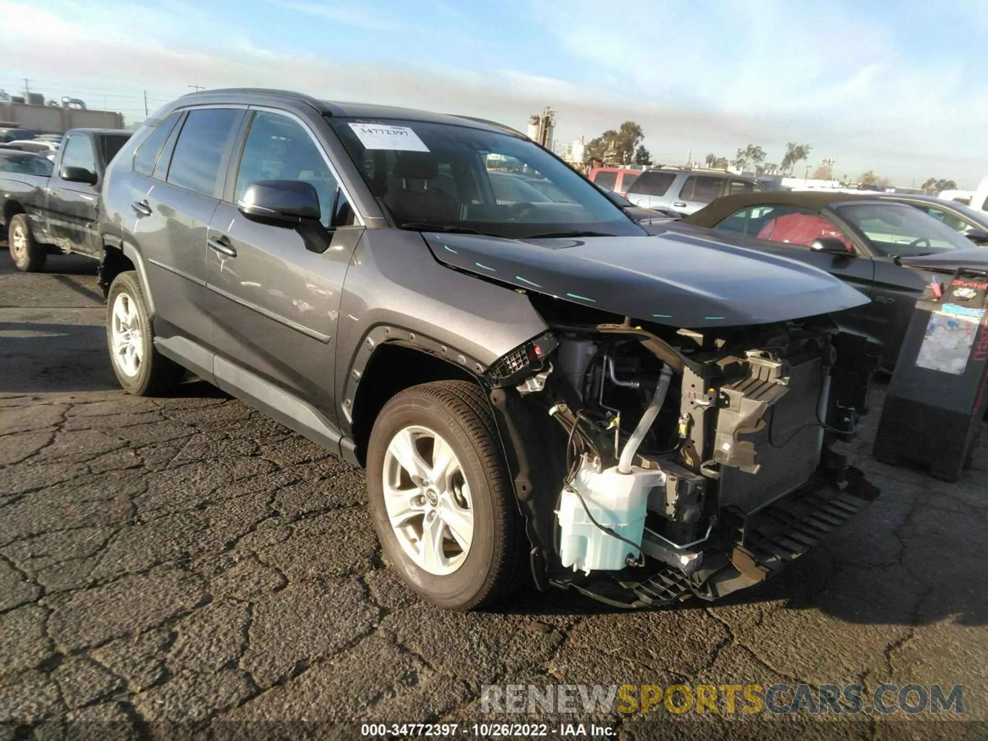 1 fotografías del automóvil dañado 2T3W1RFV1LW086353 TOYOTA RAV4 2020