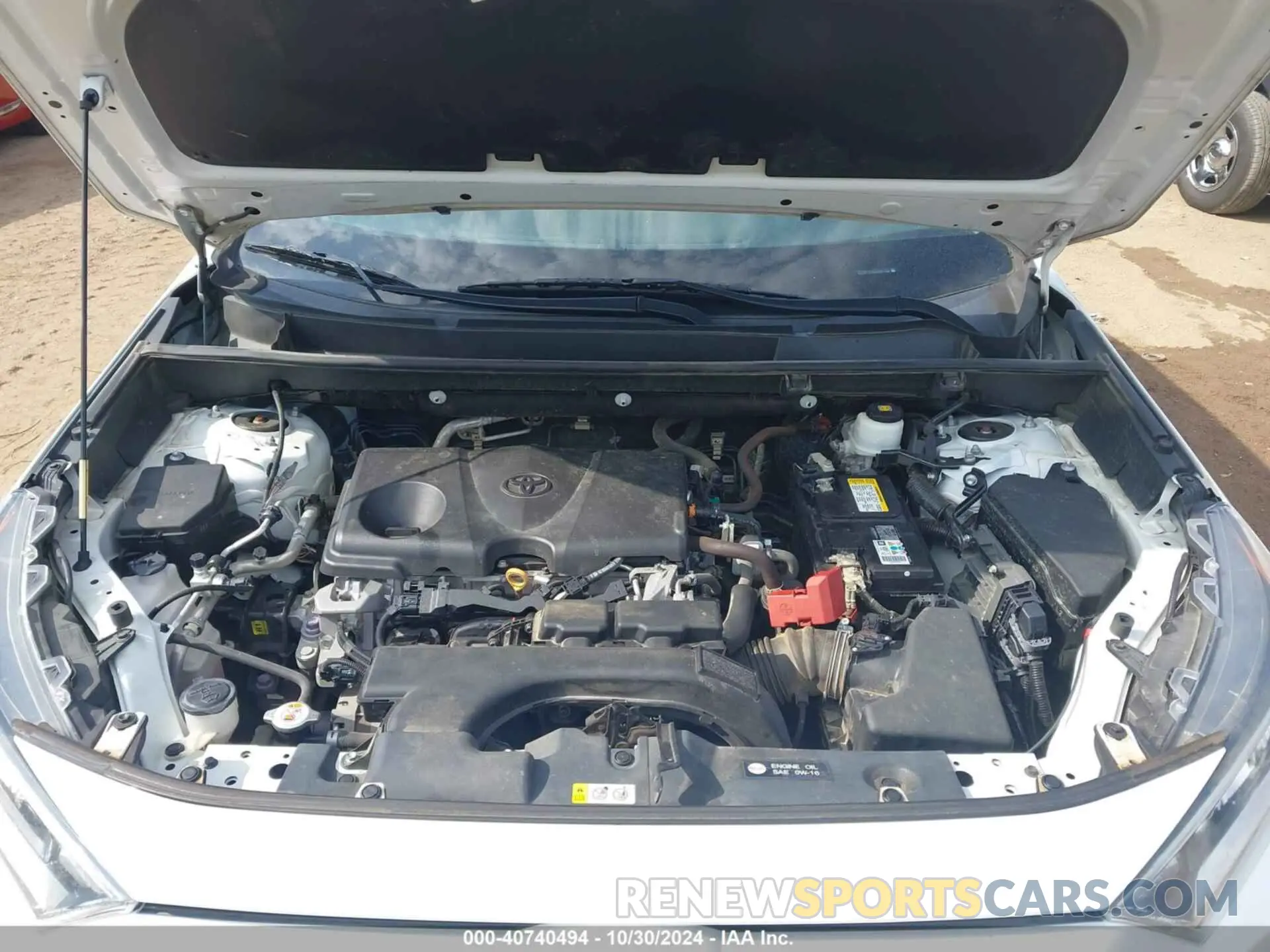 10 fotografías del automóvil dañado 2T3W1RFV2LC045666 TOYOTA RAV4 2020