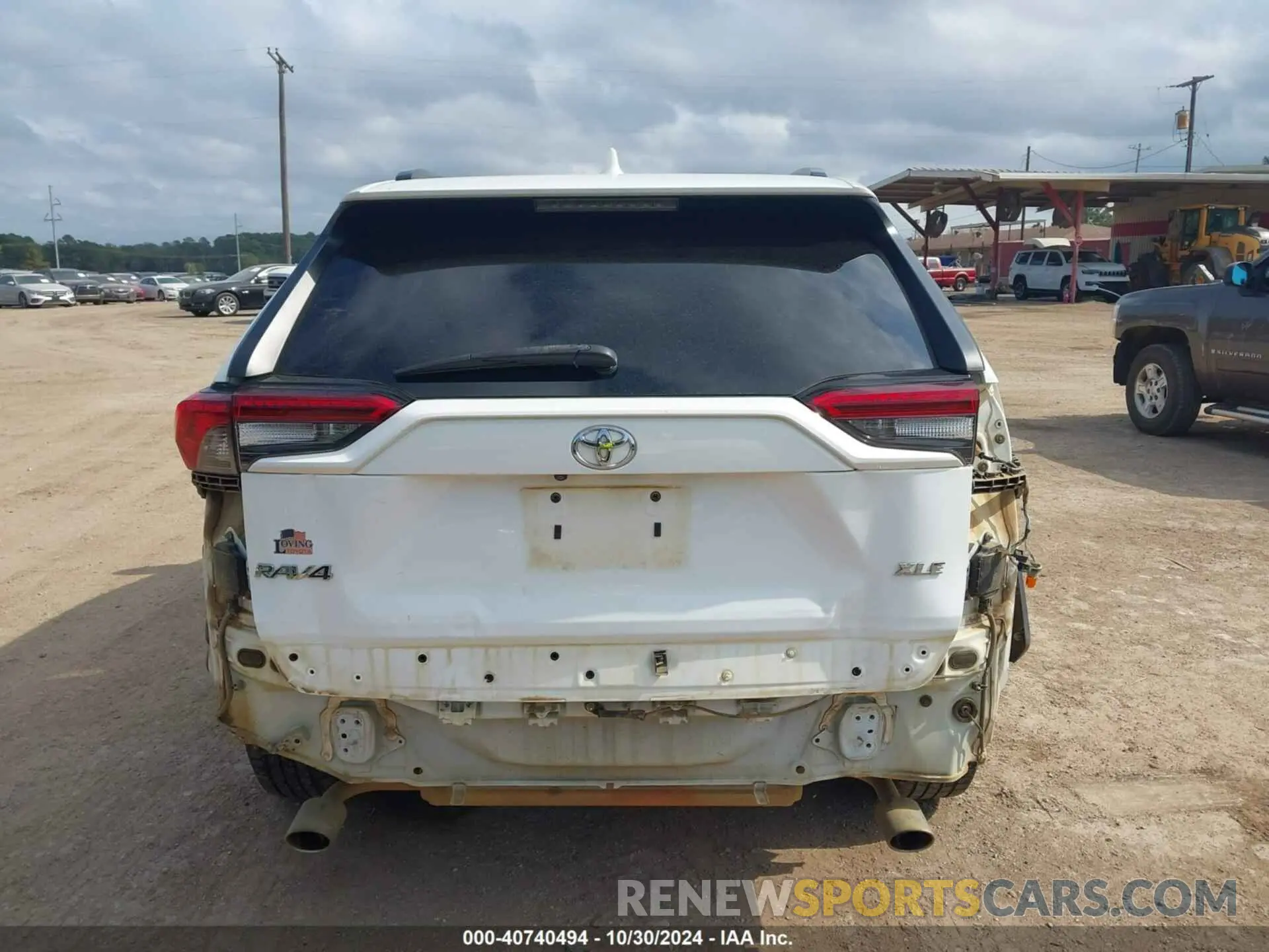 17 fotografías del automóvil dañado 2T3W1RFV2LC045666 TOYOTA RAV4 2020