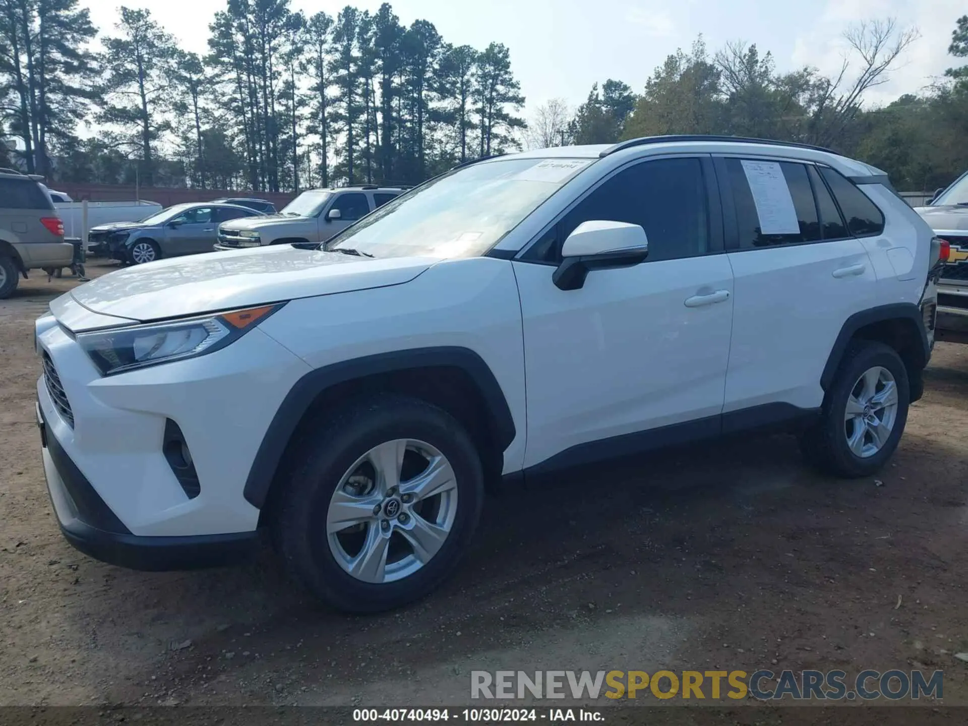 2 fotografías del automóvil dañado 2T3W1RFV2LC045666 TOYOTA RAV4 2020