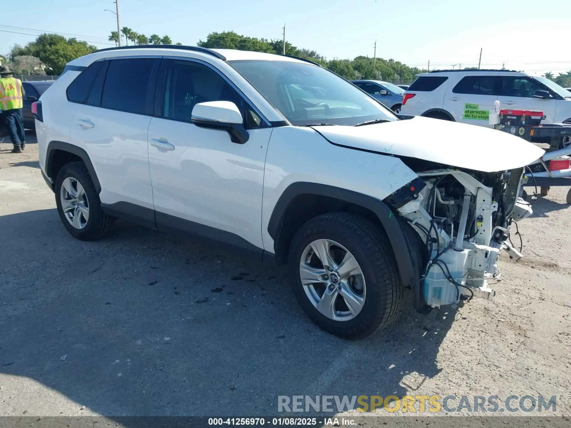1 fotografías del automóvil dañado 2T3W1RFV2LC047577 TOYOTA RAV4 2020
