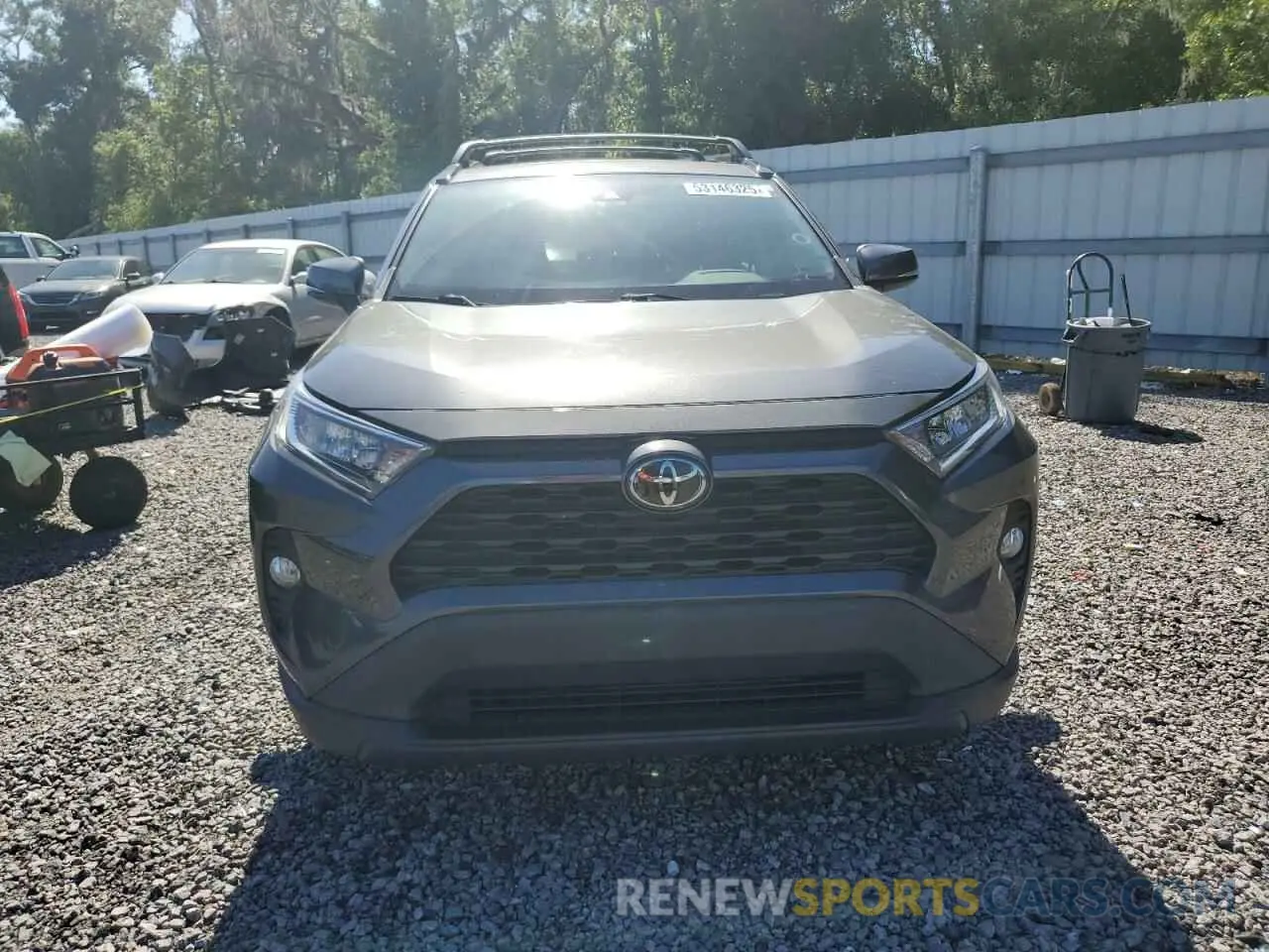 5 fotografías del automóvil dañado 2T3W1RFV2LC052018 TOYOTA RAV4 2020